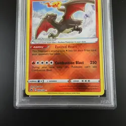 PSA 10 Radiant Charizard 020/159 Pokemon Crown Zenith Holo Graded Card - Image 3