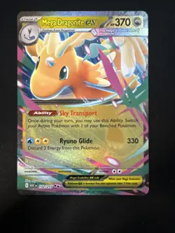 Pokemon TCG Ascended Heroes: Mega Dragonite ex 152/217 Double Rare Card - NM - Image 2