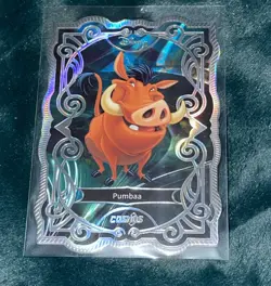Disney Kakawow Cosmos 2025 Pumba Diecut Card - Image 1