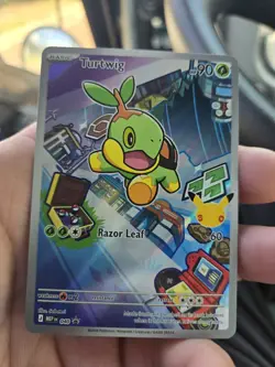 Turtwig 040/MEP EN: Promo Holo Basic Plant 90 HP Pokemon TCG Card - Image 1