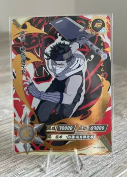 Zabuza Momochi NR-AR-058 Naruto Kayou Card TCG Mint Ultra Rare - Image 1