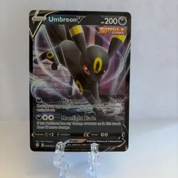 Pokemon TCG Umbreon V Holo Ultra Rare Card 094/203 SWSH07 Evolving Skies MINT - Image 1