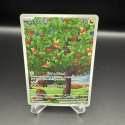 Applin Scarlet & Violet Twilight Masquerade Holo Illustration Card 185/167 - Image 1