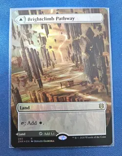 MTG Brightclimb Pathway Grimclimb Pathway Borderless Foil - Image 1