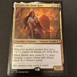 Elenda, the Dusk Rose; Commander: the Lost Caverns of Ixalan Regular; MTG - Image 3
