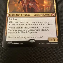 Elenda, the Dusk Rose; Commander: the Lost Caverns of Ixalan Regular; MTG - Image 5