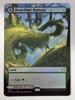 Branchloft Pathway Boulderloft Pathway Borderless Foil NM (MTG) - Image 1