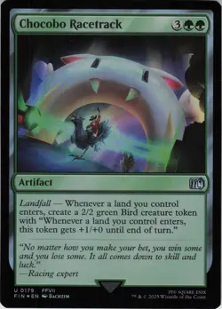 Chocobo Racetrack U FINAL FANTASY 179 NM - Image 1