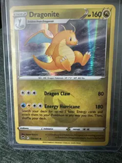Pokemon TCG Dragonite Sword & Shield - Silver Tempest 131/195 Holo Holo Rare - Image 1