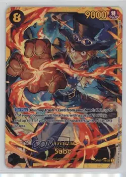 2024 One Piece Card Game: 500 Years in The Future OP07 Japanese SEC Sabo - Image 1