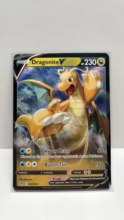 Dragonite V 049/078 Pokemon GO Holo - Image 1