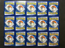 Pokemon TCG Sun & Moon Base 15 Card Lot! Various Conditions! NO Duplicates! #5 - Image 2