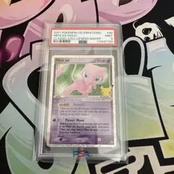 2021 Pokemon Celebrations Classic Collection Mew EX Holo PSA 9! - Image 2