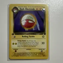 Pokemon !st Ed Dark Electrode 34/82 & Dark Wartortle 46/82 Team Rocket - Image 1