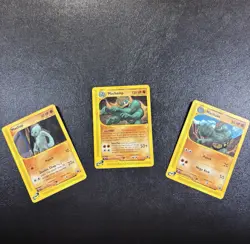 Pokemon Machamp 51/165, Machoke 85/165, Machop 117/165 Expedition - Image 1