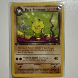Pokemon !st Ed Dark Kadabra 39/82 & Dark Primeape 43/82 Team Rocket - Image 3
