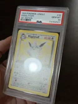 Pokemon TCG “Wigglytuff” 32/64 Jungle 1st Edition PSA 10 1999 - Image 3