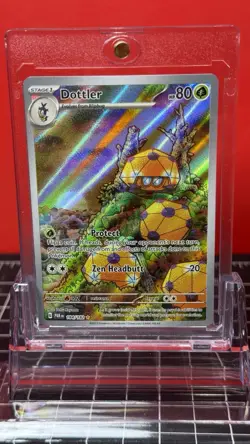 Dottler - 184/182 Illustration Rare Holo NM Pokemon SV04: Paradox Rift - Image 1