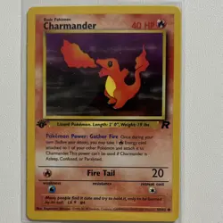 Pokemon Dark Charmeleon 32/82 & Charmander 50 /82 1st Ed Team Rocket - Image 3
