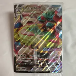Pokemon Snorlax VMAX Promo Full Art Holo Oversized Sword & Shield 142 - Image 1