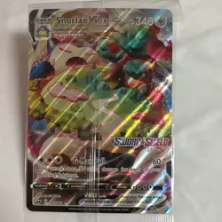 Pokemon Snorlax VMAX Ultra Rare Promo Holo Oversized 142/202 Sword & Shield HP3… - Image 1