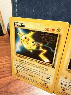 Pokemon Kids WB Promo Pikachu, Electabuzz, Dragonite, Mewtwo Lot WOTC - Image 2