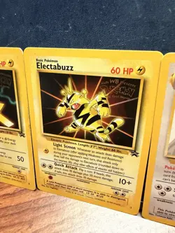 Pokemon Kids WB Promo Pikachu, Electabuzz, Dragonite, Mewtwo Lot WOTC - Image 3