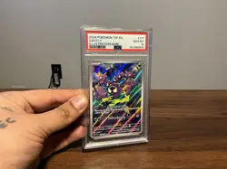 Pokemon Gastly Temporal Forces Illustration Rare 177/162 PSA 10 - Image 1