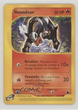 Houndour Pokemon e-Card Series Skyridge #66 2003 - Image 1