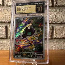 Pokemon TCG Shroodle CGC 10 Art Rare Holo Mega Brave Japanese 072/063 - Image 1