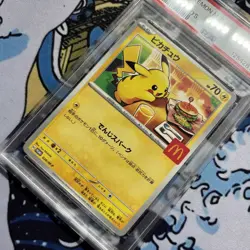 PSA10 Pikachu 020/M-P McDonald's Happy Set Promo Pokemon Card Japanese 2025 UK - Image 2