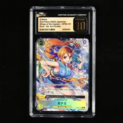 CGC 10 PRISTINE 2023 One Piece JPN O-Nami OP06-101 R(Alt Art) - Image 2