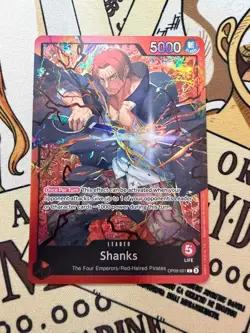 Shanks OP09-001 Leader - One Piece TCG - Starter Deck 23 Foil Near-Mint English - Image 1