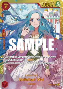 One Piece Foil - Nefeltari Vivi (118) - OP04 / NM / English - Image 1