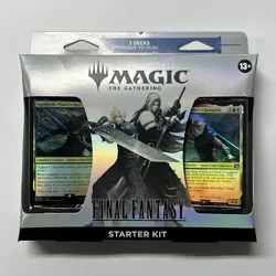 Magic the Gathering Final Fantasy Starter Kit Cloud & Sephiroth Sealed MTG - Image 1