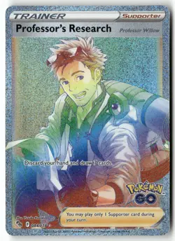 Professor's Research 084/078 Rainbow Pokemon GO NM - Image 1