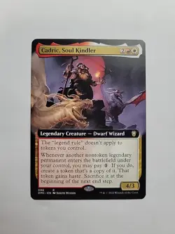 MTG - Cadric, Soul Kindler (Extended Art) DMC Regular Rare #086 - Image 1