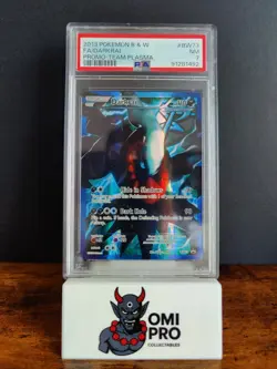 Darkrai BW73 Black & White Team Plasma Promo Pokemon PSA 7 - Image 1