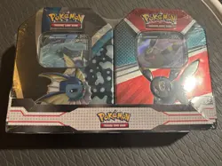 Pokemon TCG V Heroes Bundle Tins: 2-Pack of Vaporeon & Umbreon Brand New Sealed - Image 1