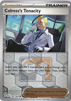 4x Colress's Tenacity PLAYSET Pokemon TCG Stamped Promo League Exclusive NM - Image 2