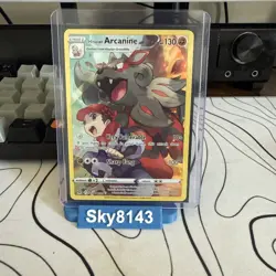 Pokemon TCG Hisuian Arcanine Trainer Gallery TG08/TG30 SWSH Lost Origin - Image 1