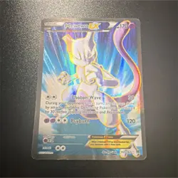 Pokemon Mewtwo EX Full Art Ultra Rare Holo (157/162) BREAKthrough 170 HP - Image 1