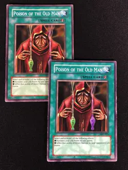Yugioh Poison of the Old Man MFC-033 Common X2 (MP) - Image 1