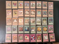 Yu-Gi-Oh Dinosaur's Rage 1st Edition Complete Deck with Sleeves RARE 2006 Vintag - Image 1