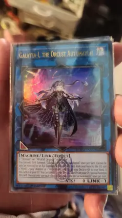 Yu-Gi-Oh Galatea-i, the Orcust Automaton Ultra Rare BLMM-EN052 1st Edition NM - Image 1