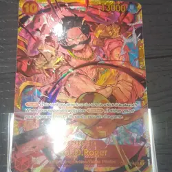 One Piece Gol D. Roger Foil Character OP09-118 Emperors Rush 13000 10 Cost - Image 1