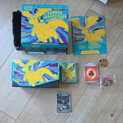 Pokemon Ascended Heroes ETB Opened - with sealed Zekrom promo card - No Packs! - Image 1