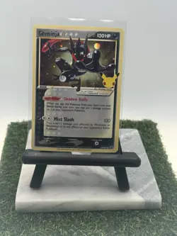 Pokemon Greninja Star SWSH144 Promo Holo 130HP Mist Slash 25th Anniversary Card - Image 1