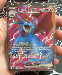 Salamence ex 177/159 Sv09 Journey Together Full Art Ultra Rare Pokemon Card NM - Image 1