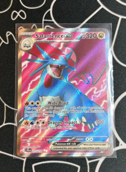 Salamence ex 177/159 Sv09 Journey Together Full Art Ultra Rare Pokemon Card NM - Image 2